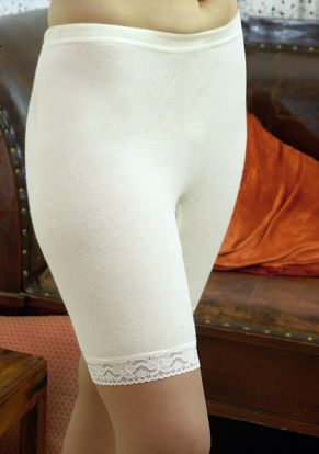 Picture of Angora & merino, above the knee underpants , 50%, Lotus