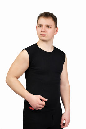 Picture of Angora Men Sleeveless undershirt, 40%,  Orcidea