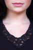 Picture of Angora Women Undershirt sleeveless+ lace, Orchidea 40%
