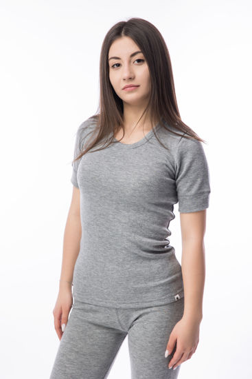 Picture of Women, short sleeves undershirt, merino polyester, Jasmine